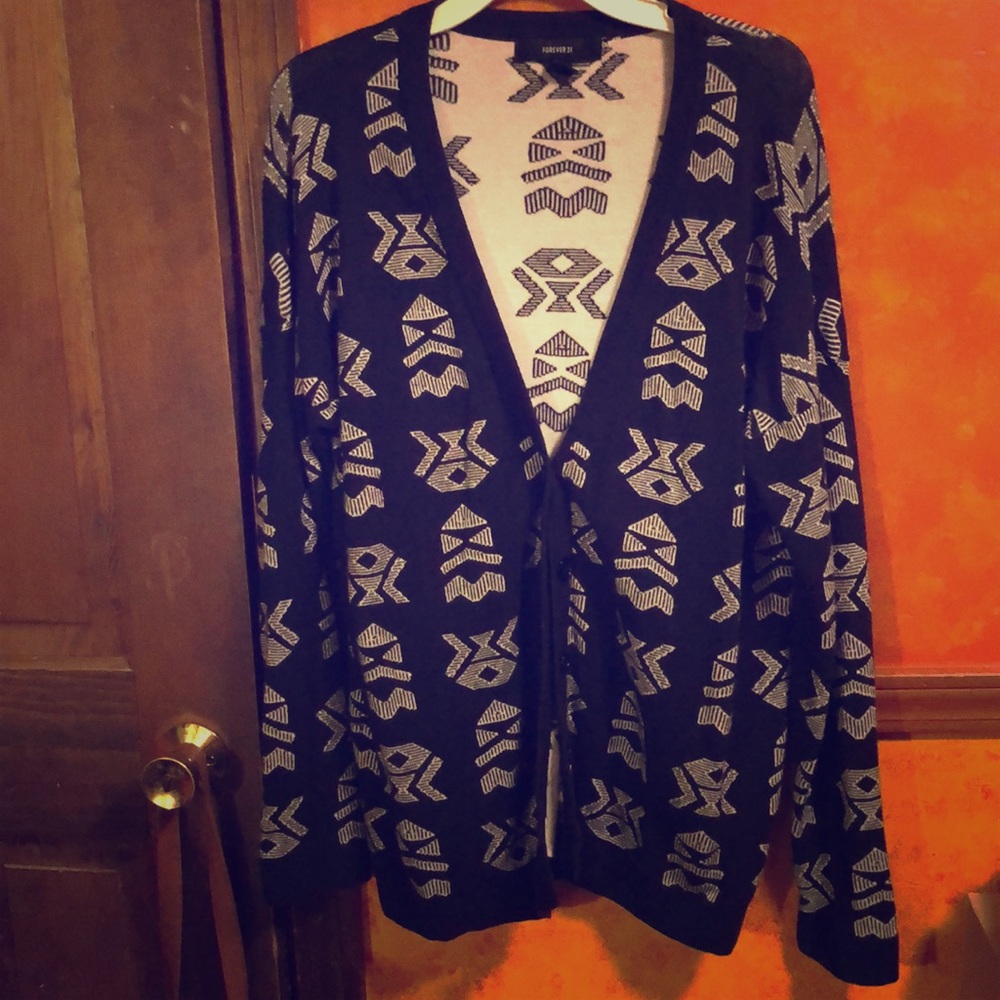 Forever21 Aztec Cardigan